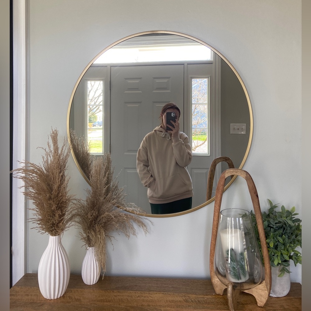 beige hoodie